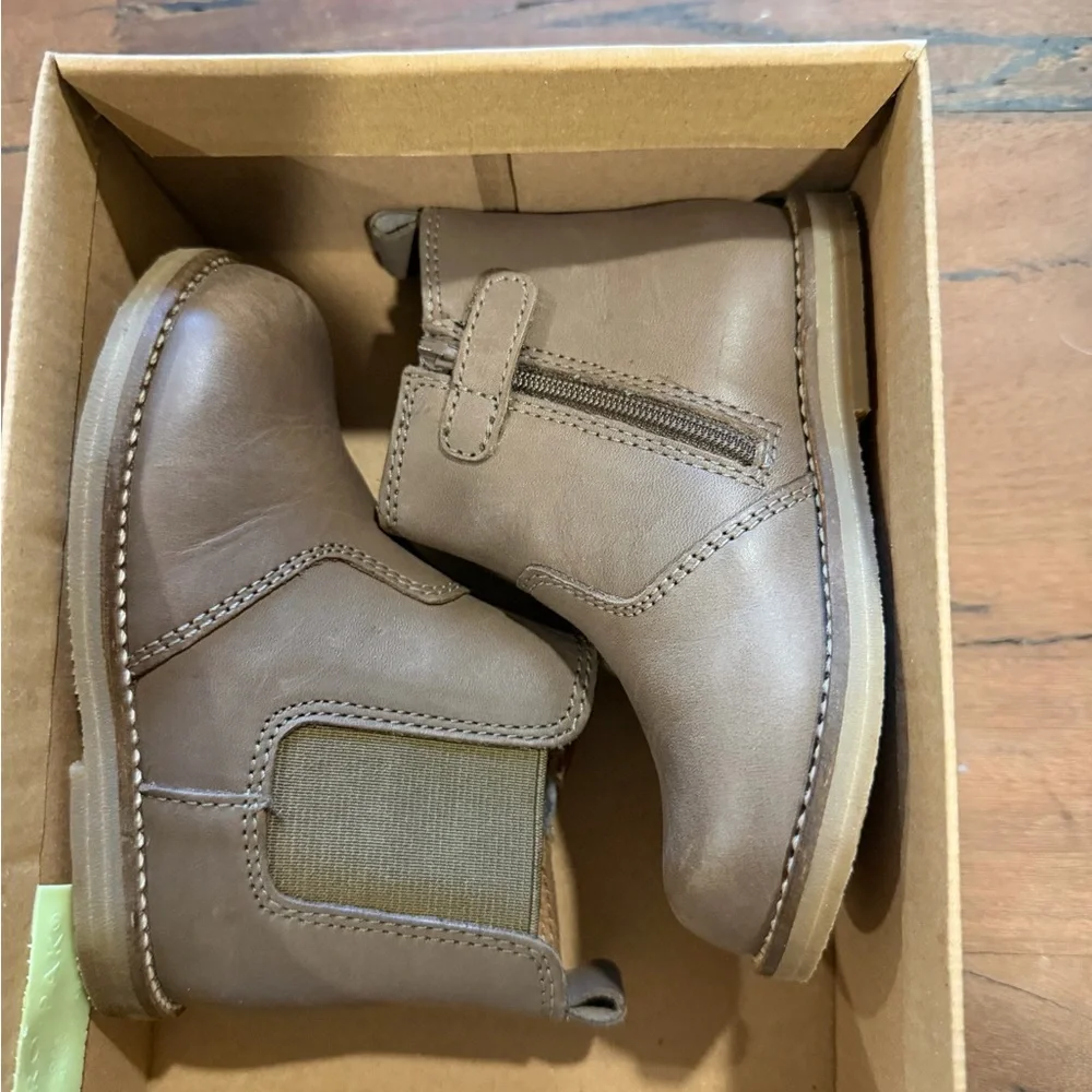 Jamie Kay Kids Leather w Elastic Side / color: bear
